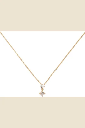 Lizzie Mandler Collana Mix Matched in 18kt con diamanti