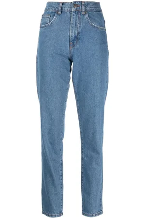 Twin-Set Jeans affusolati con ricamo