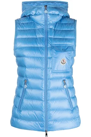 Moncler Gilet Glygos trapuntato con cappuccio