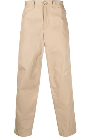 Lanvin Pantaloni dritti con zip alle caviglie