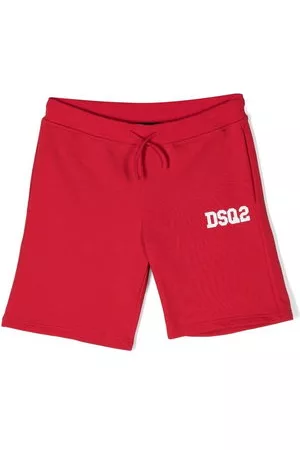 Dsquared2 Shorts sportivi con stampa - Rosso