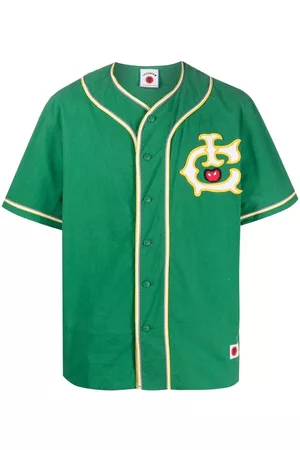 ICECREAM Uomo Camicie - Camicia modello baseball - Verde