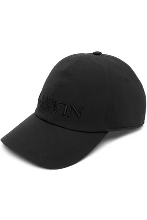 Lanvin Cappello da baseball con ricamo - Nero
