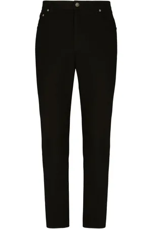 Dolce & Gabbana Jeans affusolati con applicazione