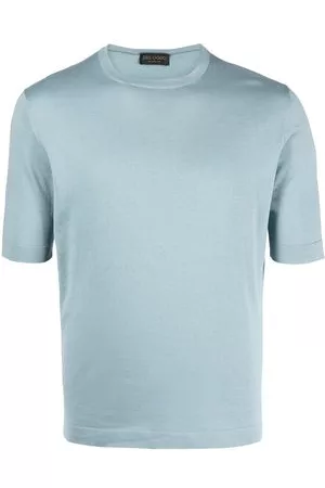DELL'OGLIO T-shirt girocollo - Blu