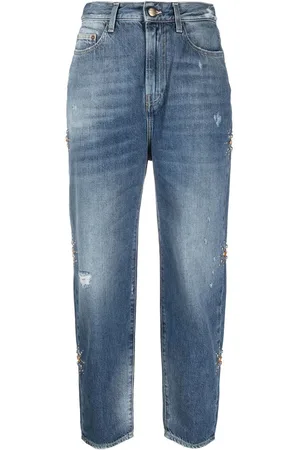 WASHINGTON DEE CEE Jeans crop a vita alta