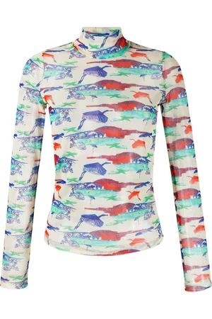 HENRIK VIBSKOV Blusa con stampa grafica