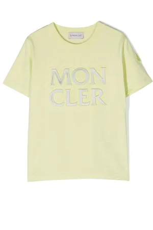 Moncler T-shirt con logo goffrato