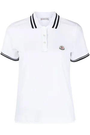 Moncler Polo con dettaglio a righe