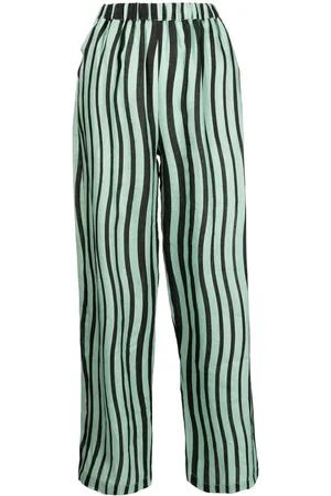 Bambah Pantaloni dritti Alya a righe