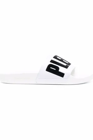 Philipp Plein Sandali slides con stampa