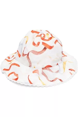 Chloé Cappelli - Cappello con stampa - Bianco
