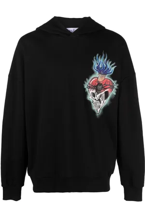 Philipp Plein Felpa Love You con stampa