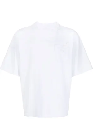 SACAI T-shirt con applicazione