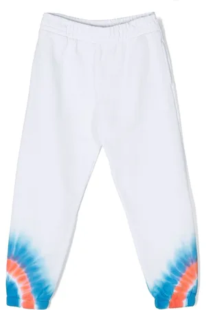 MARCELO BURLON Pantaloni sportivi con fantasia tie dye
