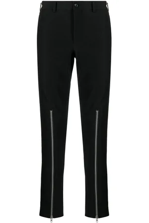 Comme des Garçons Pantaloni skinny con zip