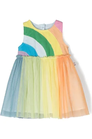 Stella McCartney Abito con righe arcobaleno