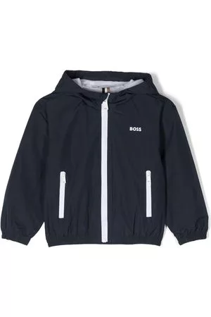 HUGO BOSS Bambino Giacche bomber - Giacca con cappuccio - Blu