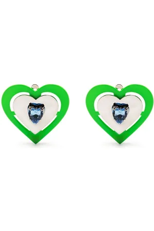 SAFSAFU Orecchini Neon a cuore