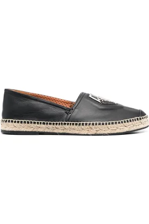 Philipp Plein Espadrilles con placca logo