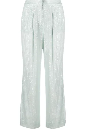ROTATE Pantaloni con paillettes