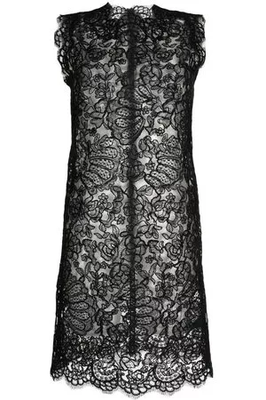 ERMANNO SCERVINO Donna Vestiti midi - Abito midi con pizzo - Nero