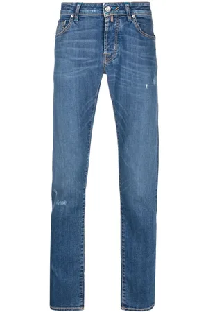 Jacob Cohen Jeans dritti con applicazione logo