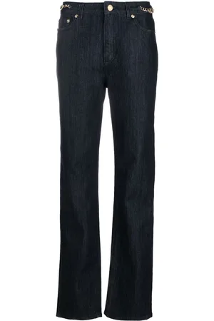 Michael Kors Jeans dritti con dettaglio catena