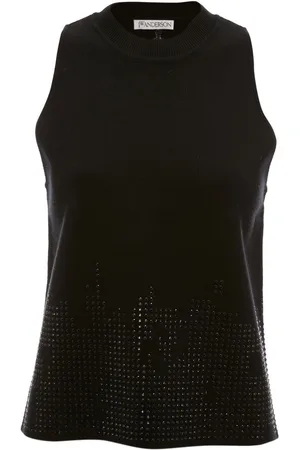 J.W.Anderson Top con borchie