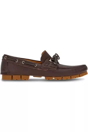 Salvatore Ferragamo Uomo Scarpe stringate e mocassini - Mocassini con logo caratteristico Gancini - Marrone
