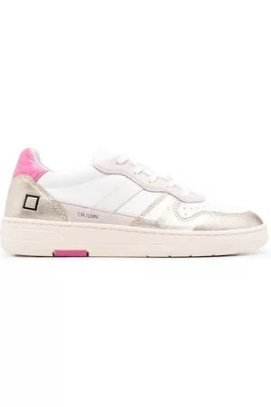 D.A.T.E. Donna Sneakers - Sneakers a righe - Bianco