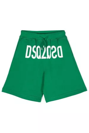 Dsquared2 Shorts sportivi - Shorts sportivi con stampa - Verde