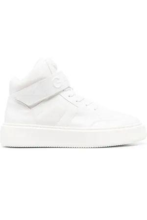 Ganni Sneakers alte con strappo