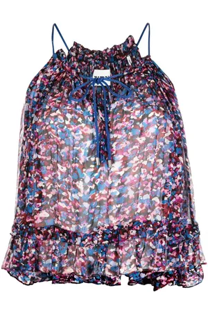 Marant Etoile Top Fabino con stampa grafica