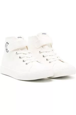 Ralph Lauren Sneakers alte - Sneakers alte con ricamo - Bianco