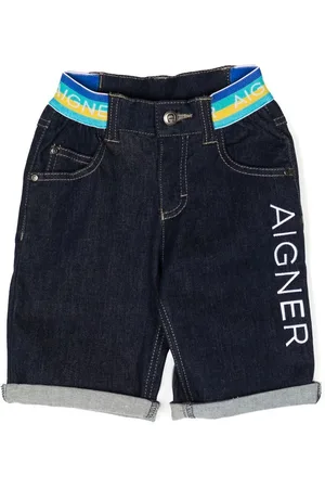 Aigner Shorts denim con ricamo