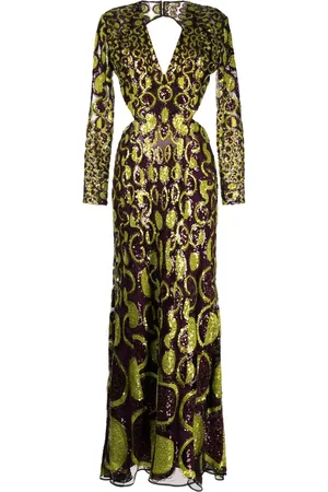 Elie saab Abito da sera con ricamo