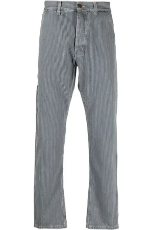 haikure Jeans dritti gessati