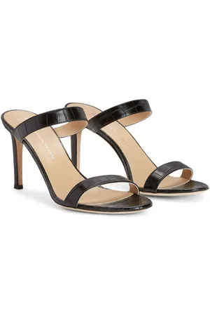 Giuseppe Zanotti Sandali Calista 85mm con effetto coccodrillo