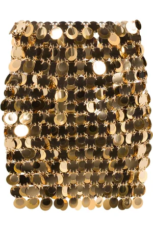 Paco rabanne Minigonna con paillettes