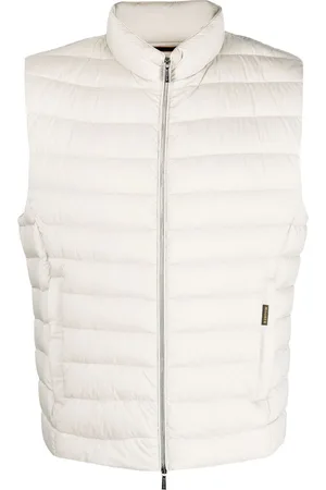 MOORER Gilet imbottito con zip