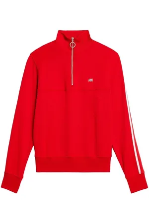 Ami Felpa a righe con zip
