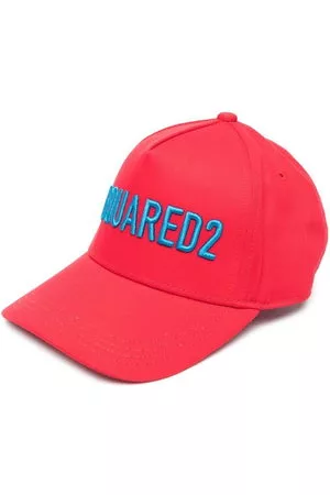 Dsquared2 Cappelli con visiera - Cappello da baseball con ricamo - Rosso