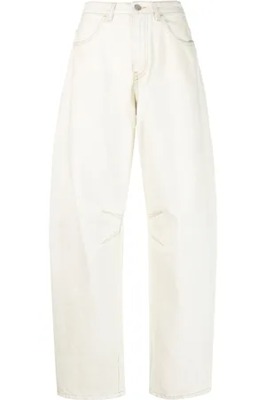 Palm Angels Jeans affusolati a vita alta