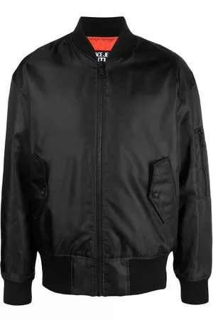 VERSACE Uomo Giacche bomber - Bomber imbottito V-Emblem - Nero