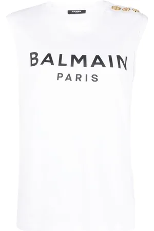 Balmain Canotta con stampa