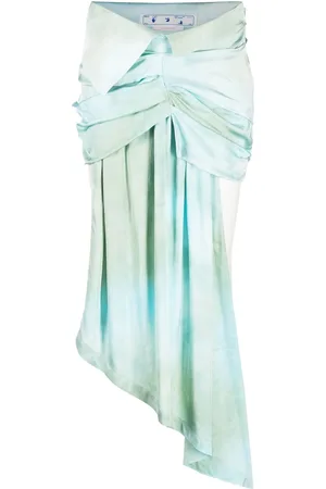 OFF-WHITE Gonna con effetto sfumato