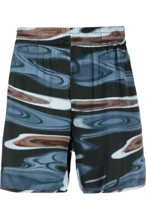 BLUE SKY INN Shorts sportivi con stampa