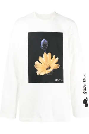 OAMC T-shirt a maniche lunghe con stampa grafica