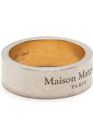 Maison Margiela Anello con logo inciso